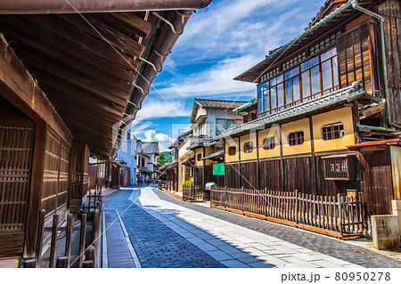 広島県　竹原の町並み　 80950278