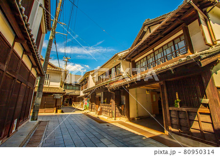 広島県　竹原の町並み　 80950314