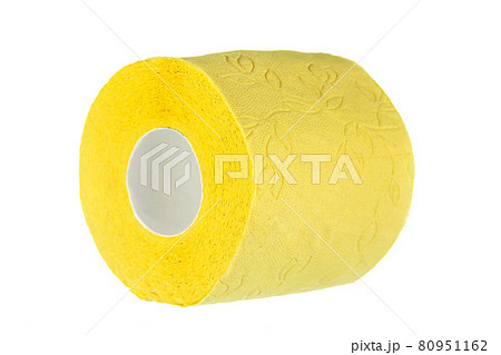 toilet paper on white background toilet paper on white background 80951162