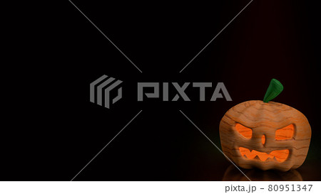 pumpkin lantern for halloween concept 3d rendering pumpkin lantern for halloween concept 3d rendering 80951347