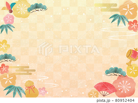 Japanese traditional background for new year Japanese traditional background for new year 80952404