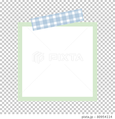 Illustration material: Notepad with colorful masking tape Illustration material: Notepad with colorful masking tape 80954114