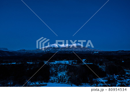 御嶽山・冬(夜明け) 御嶽山・冬(夜明け) 80954534