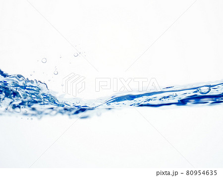 水 水面 流れ 気泡 波 水 水面 流れ 気泡 波 80954635