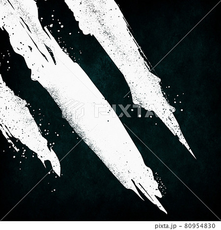 Monotone Claw Marks Stock Illustration