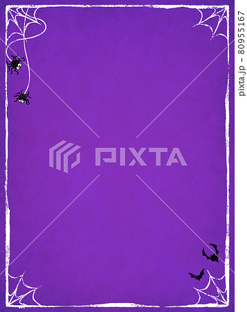 蜘蛛の巣の背景素材 80955167