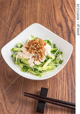 ササミと胡瓜の胡麻味噌 ササミと胡瓜の胡麻味噌 80955219