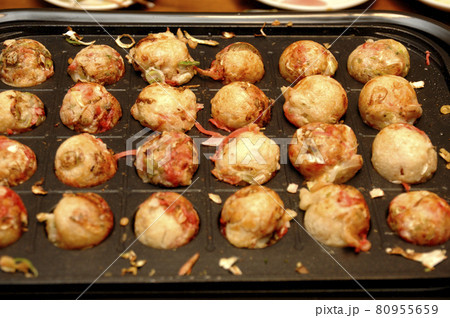 はじめて自宅で　たこ焼きパーティー 80955659