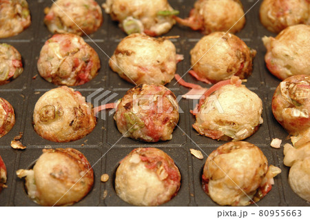 はじめて自宅で　たこ焼きパーティー 80955663