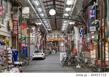 名古屋市西区　円頓寺商店街　アーケード 80957719