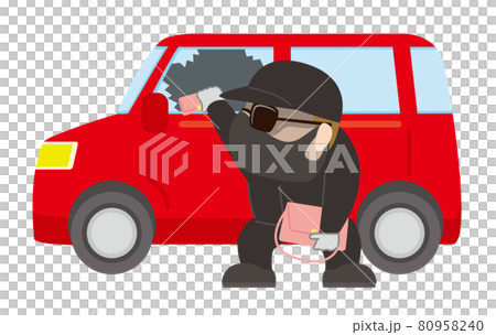 車上荒らし 80958240
