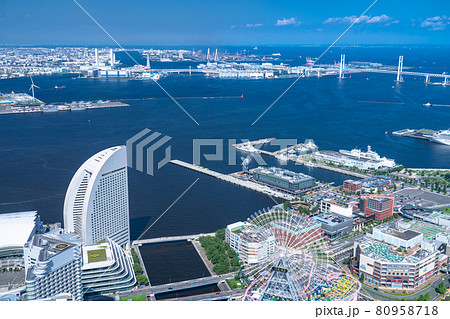 《神奈川県》横浜みなとみらい・都市風景 80958718