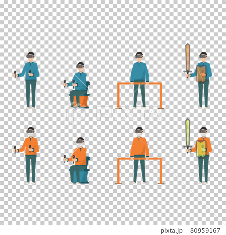 男孩體驗VR【遊戲、面具、景點、活動、事件】插圖 男孩體驗VR【遊戲、面具、景點、活動、事件】插圖 80959167