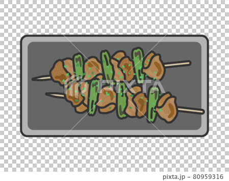 焼き鳥のイラスト 焼き鳥のイラスト 80959316