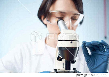 female doctor medicine laboratory research close-up female doctor medicine laboratory research close-up 80959562