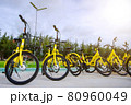 Yellow bicycle 80960049