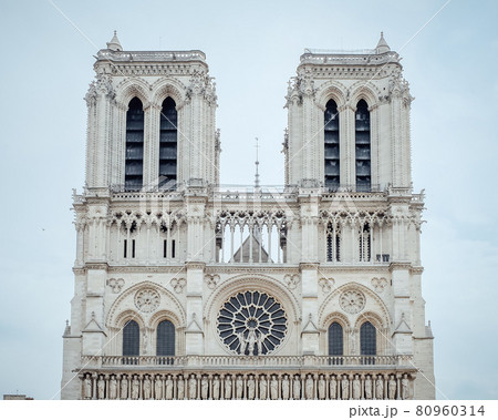 Notre Dame de Paris Cathedral before the fire. 80960314