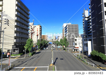 名古屋市中村区 名駅南四丁目歩道橋からの風景 名古屋市中村区 名駅南四丁目歩道橋からの風景 80960483