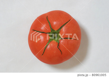 上から見たトマトの写真素材 [80961005] - PIXTA