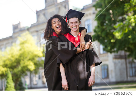 College students having a great day of graduation College students having a great day of graduation 80962976
