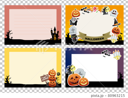 Halloween frame frame background Halloween frame frame background 80963215