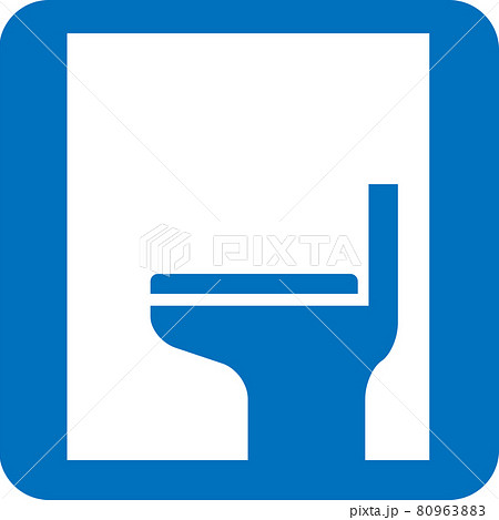 洋式トイレのピクトグラム 80963883