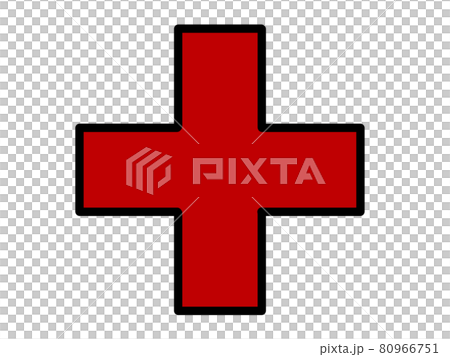 十字のイラスト素材 80966751