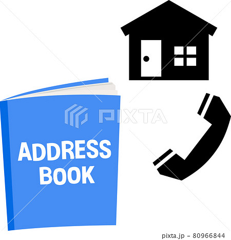 手帳型のアドレス帳 手帳型のアドレス帳 80966844