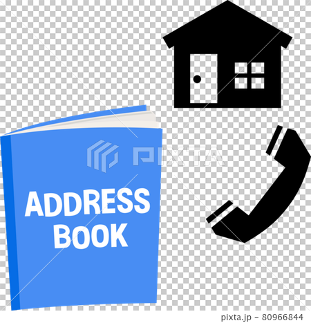 手帳型のアドレス帳 手帳型のアドレス帳 80966844