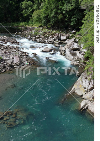 安田川 川釣り 夏 (高知県 安田町) 安田川 川釣り 夏 (高知県 安田町) 80966881