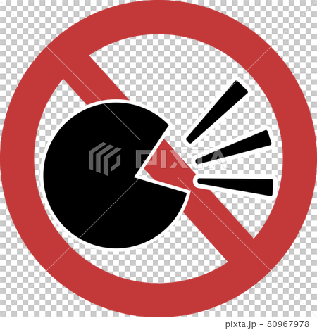 大声/会話/抑えない咳禁止の標識 大声/会話/抑えない咳禁止の標識 80967978