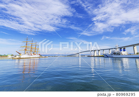 富山県射水市 富山新港 みなとオアシス海王丸パーク 富山県射水市 富山新港 みなとオアシス海王丸パーク 80969295