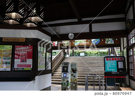平日の誰もいなかった鳩ノ巣駅 平日の誰もいなかった鳩ノ巣駅 80970947