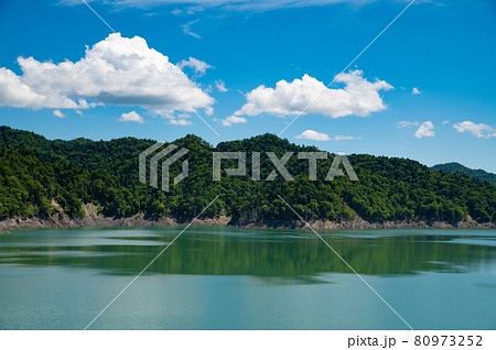 夏のシューパロ湖 夏のシューパロ湖 80973252