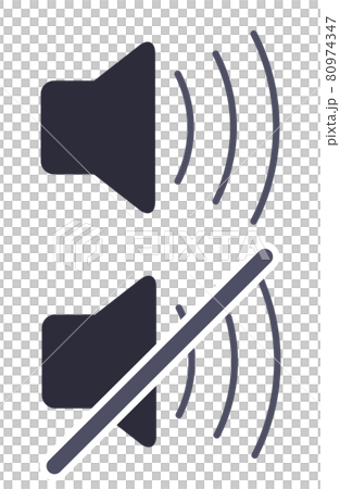 聲音矢量按鈕開關設計 聲音矢量按鈕開關設計 80974347