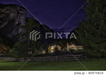 Dolomites Val Gardena, mountain valleys 80974820