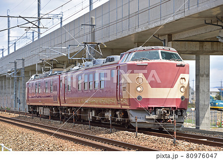 北陸本線　野々市－松任　JR西日本　クモヤ443系　D01編成（京都） 80976047