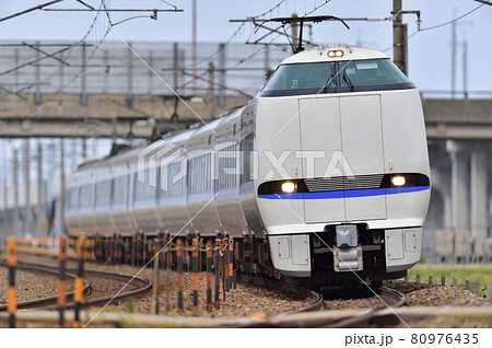 北陸本線 加賀笠間-美川 JR西日本 683系4000番台 サンダーバード 北陸本線 加賀笠間-美川 JR西日本 683系4000番台 サンダーバード 80976435