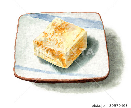アナログ水彩芋餡きんつば 80979463