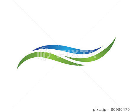 Wave symbol vector illustration design Wave symbol vector illustration design 80980470