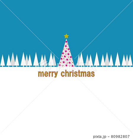 メリークリスマス　クリスマスカード 80982807