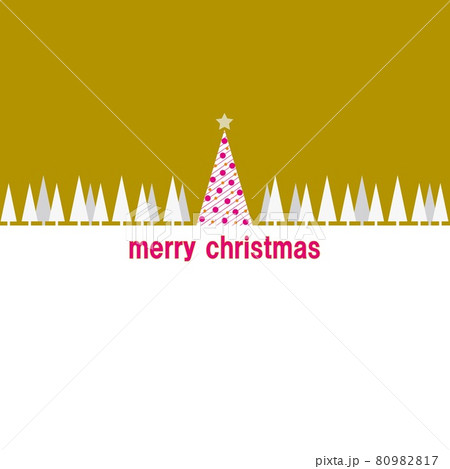メリークリスマス　クリスマスカード 80982817
