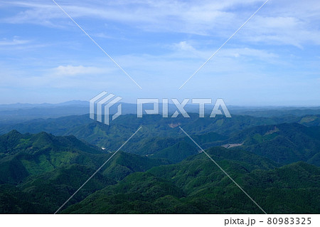 奥久慈男体山からの景色 奥久慈男体山からの景色 80983325