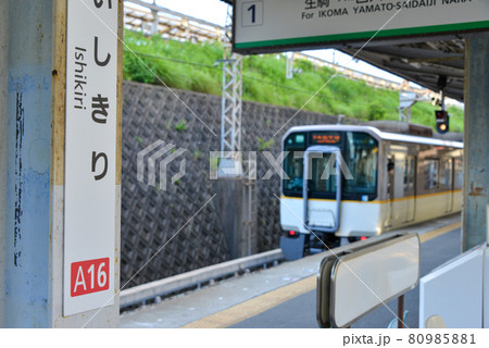 近鉄石切駅のプラットホーム 近鉄石切駅のプラットホーム 80985881