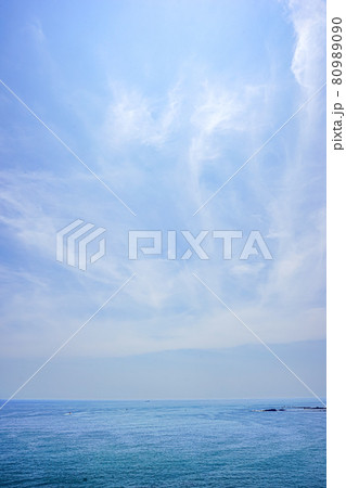 【千葉県】銚子 犬吠埼から見える海	 80989090