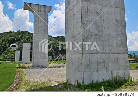 岐阜県　中部縦貫自動車道建設工事 80989574