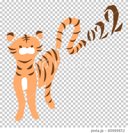 トラのイラスト 80989852