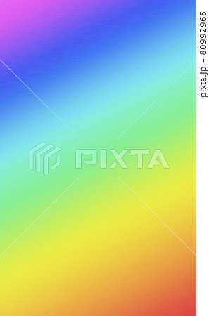 虹色のグラデーションがかかった背景素材 のイラスト素材