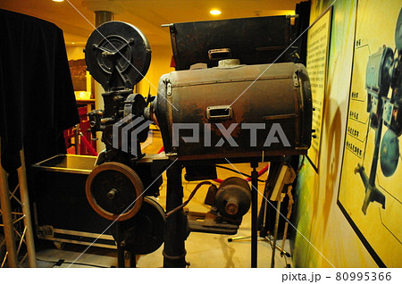 台湾、九份、元映画館「昇平戯院」、映写機 80995366