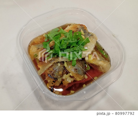 小アジの三杯漬け（南蛮漬け） 80997792